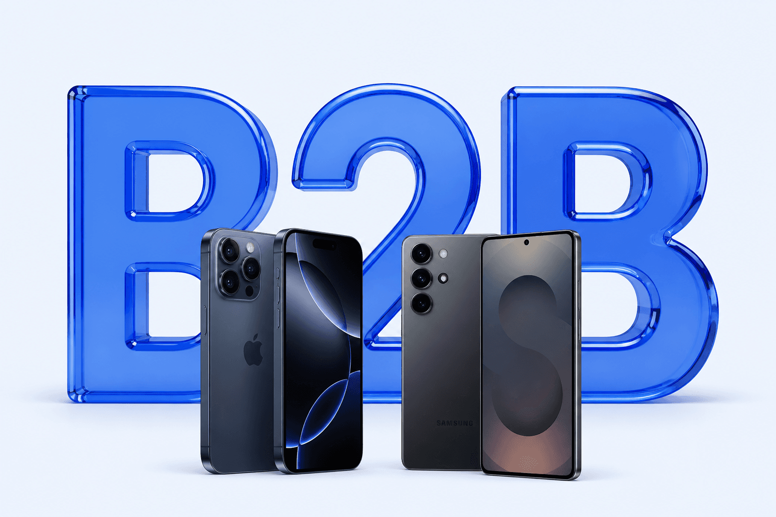 Apple and Samsung phones for B2B wholesale